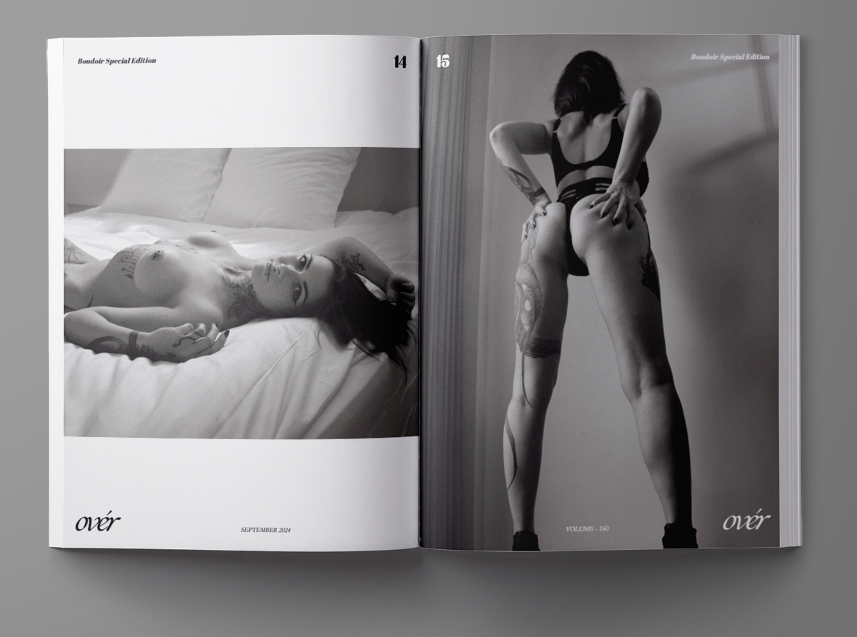 Ovér Magazine Special Edition Boudoir 'A Sensual World'- September 2024