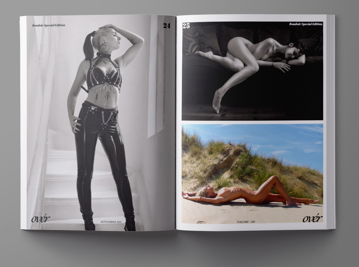 Ovér Magazine Special Edition Boudoir 'A Sensual World'- September 2024